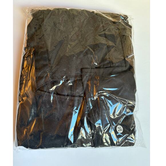 Gentlemen Tailcoat Top Hat Costume 8 Pcs Black Mens size XXL - Picture 3 of 8